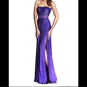 Purple Sherri Hill - Size 14